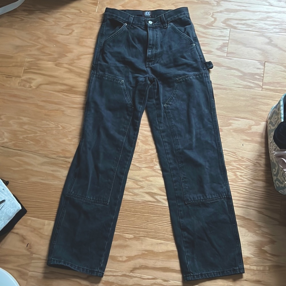 BDG black high rise carpenter pants